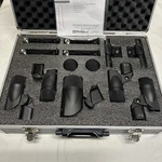 Presonus DM-7 Drum Microphone Kit W/ Case 7-PIECE Set (1 Has Hiss Issue). Fixed Price $185.49.