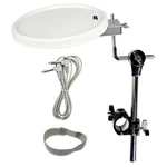 Kat 11-INCH White Dual Pad With Tom Arm. Fixed Price $380.99.