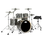 Dwe 5PC Complete Electronic/acoustic Drum Set W/roland V71 Black Galaxy. Fixed Price $11999.00.