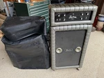 Kustom K100-2 Vintage Guitar Amplifier Mpn With Cover Silver. Fixed Price $550.00.