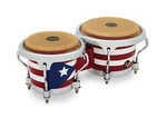 Latin Percussion Lpmc Mini Tunable Puerto Rican Flag Wood Bongos (LPM199-PR). Fixed Price $139.00.