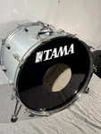 Vintage 1983 Tama Imperialstar 16 X 22 Bass Drum-metalic White Mij. Fixed Price $179.99.
