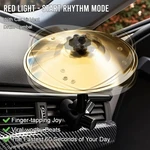 2 Pack Car Cymbal Air Vent Mounted Golden 14 Cm Dia. Mini Drum Crash Road. Fixed Price $17.75.