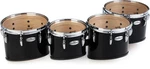 Pearl Championship Marching Tenor Drums - Quad, Midnight Black. Fixed Price $1369.95.