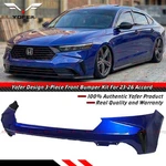 For 23-26 Honda Accord Yofer Still Night Pearl 3PC Front Bumper Replacement Kit. Fixed Price $435.99.