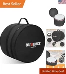 Durable 22"X18" Bass Drum Padded Case Shock-absorbing Protection For Musicians. Fixed Price $80.95.
