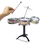 Drum Set Desktop Music Toy Pretend Play Gift Assorted Colors. Fixed Price $12.77.