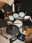 Simmons SD1250 Electronic Drum Kit - Silver. Fixed Price $900.00.
