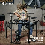 Donner DED-200 Series Electric Drum Set. Fixed Price $309.99.