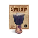 Africa Heartwood Project Hand-carved Djembe Drum From Ghana 13"X24" Authent.... Fixed Price $281.14.