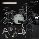 Efnote Pro 703X Electronic Drum Set - Black Oak Complete Bundle. Fixed Price $8329.99.