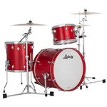 Ludwig Neusonic Downbeat 3-PIECE Acoustic Drum Set Shell Pack Satin Diablo Red. Fixed Price $2039.00.