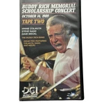Vintage Buddy Rich Memorial Scholarship Concert Vhs Dci Music Video Tape Two. Fixed Price $19.99.