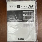 Vintage Korg EM-1 Music Production Station Owner's Manual. Fixed Price $35.00.
