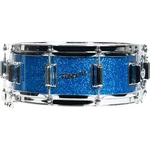 Rogers Model No. 36-BS Dyna-sonic Beavertail 5X14 Snare Drum Blue Sparkle. Fixed Price $850.00.
