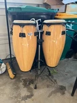 Latin Percussion Lp City Wood Congas 10 Inch Two (2). Fixed Price $199.99.