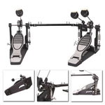 New Professional Double Bass Drum Pedal Twin Kick Dual Chain. Fixed Price $56.99.