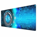 Blue Cyber Gaming Pad Digital Echnology Futuristic Design Large Mousepa.... Fixed Price $23.28.