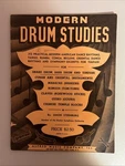 Modern Drum Studies By Simon Sternburg Alfred Music Co. 1950 Paperback. Fixed Price $5.00.