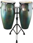 Tycoon Percussion 10" & 11" Conga Drum Set Supremo Series W/ Double Stand. Fixed Price $579.99.