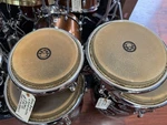 Gon Bops Lenny Castro Signature Series Bongo Set 7" & 8.5" Hand Drums. Fixed Price $389.99.
