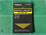 Roland SN-R8-05 Jazz Rom Card For R-8 Mk. Fixed Price $80.00.