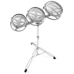 Roto Drum Set With Stand - 6", 8", 10" Toms Remo Heads. Fixed Price $142.99.