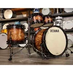 Tama Starclassic Maple 4PC Drum Set Molten Satin Brown Burst W/black Nickel Hw. Fixed Price $3999.99.