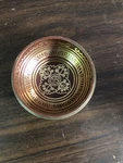 Tibetan 5 Buddha Copper Sound Singing Bowl. Fixed Price $100.00.