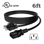 6FT Ul Power Cord For Vangoa VDA-40 Electric Drum 40W Professional Amplifier. Fixed Price $15.54.