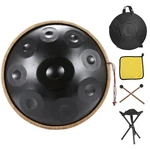 Adult Handpan Drum 18 9 Notes Minor Steel With Mallets Brand New-. Fixed Price $121.55.