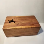 Hardwood Music Tongue Drum, "the Whale" Signed John Thiele 2020. Fixed Price $299.95.