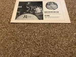 Magazine Advert Roy Burns & Rogers Dyna-sonic Snare Drums. Fixed Price $8.05.
