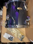 Pearl Session Studio Select 14"X14"FLOOR Tom W/ Super Hoop - Black Mirror Chrome. Fixed Price $599.99.