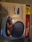 Hamilton Beach Health Smart Model #25219 Contact Grill W Drip Tray & Recipes Nib. Fixed Price $30.49.