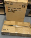Roland Drum System Compact Series TD-11K With MDS-4V Stand. Fixed Price $1000.00.