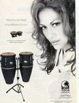 2004 Print Ad Of Toca Sheila Player's Series Congas & Bongos. Fixed Price $9.99.