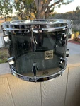Vntg Fibes Acrylic 14X10 Tom Drum, Smoke. 70 S. Corder, Players Grade. Fixed Price $279.00.