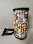 Remo Rhythm Club Konga 12.5" Drum Multi-cultural Colorful Carrying Strap. Fixed Price $24.99.