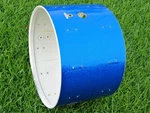 1967 Ludwig Drum Co. 22" Blue Sparkle Bass Shell Small Keystone Badge! L655. Fixed Price $404.96.