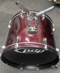 Pdp Ez-series 22 X 18 Bass Drum, Maroon Colored. Fixed Price $150.99.