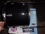 First Act Discovery 13" X 10" Real Wood Floor Tom Drum + Legs For Your Set. Fixed Price $34.99.