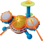 Toddlers Kids Drum Set, Orange. Fixed Price $47.30.