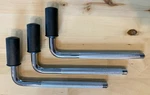 3X New Roland L-rod For Clamps/mounts 8" Mesh Pad, 10" 12" TD-17 27 50. Fixed Price $49.99.