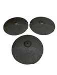 Alesis 12 Inch Cymbals Set Of 3 DM6 Hi Hat Ride Crash Tested Works. Fixed Price $49.99.