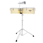 Lp Latin Percussion 14", 15" Matador Brass Timbales Drums & Stand Set - M257B. Fixed Price $629.99.