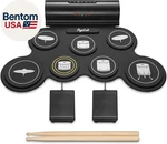 Electronic Drum Set, 7 Pads Roll Up Electric With Wireless Function, Po. Fixed Price $93.00.