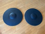 Two Pack Alesis Strike Pro 14" Dual Trigger Crash Cymbal Electronic Pads. Fixed Price $159.99.
