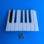 Frs M-audio Ozone Midi Keyboard Part White Black Spring Select. Fixed Price $7.54.
