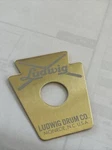 Ludwig Keystone Monroe Drum Badge- Repro. Fixed Price $27.99.